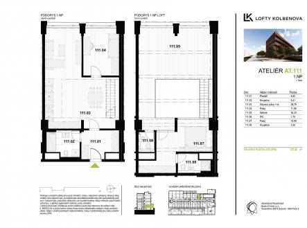 Prodej bytu, 4+kk, 128 m²