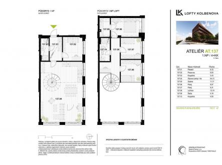 Prodej bytu, 4+kk, 131 m²