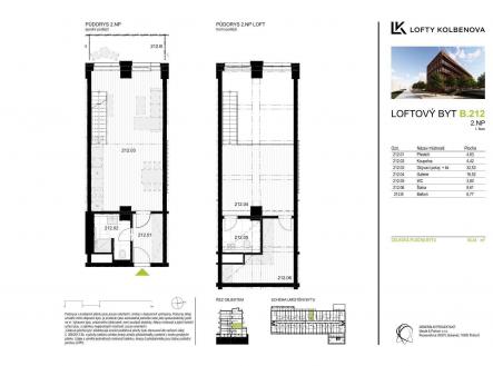 Prodej bytu, 2+kk, 77 m²
