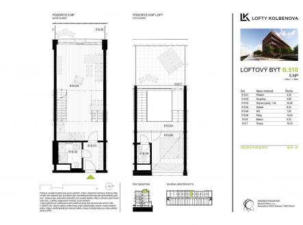 Prodej bytu, 2+kk, 65 m²