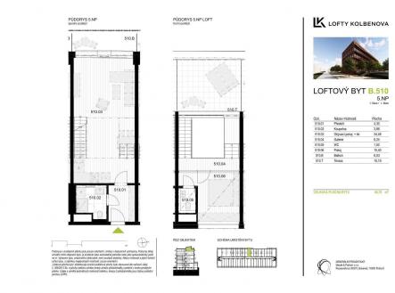 Prodej bytu, 2+kk, 65 m²