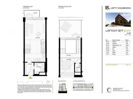 Prodej bytu, 2+kk, 65 m²