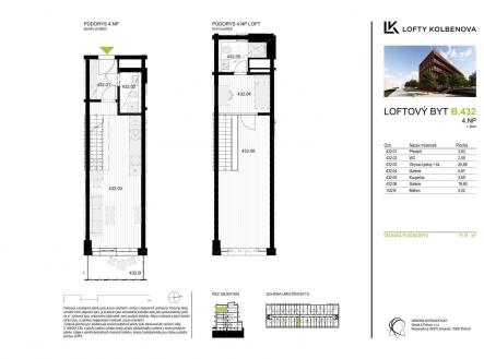 Prodej bytu, 2+1, 66 m²