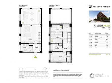 Prodej bytu, 4+kk, 144 m²