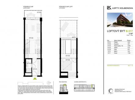 Prodej bytu, 2+kk, 49 m²