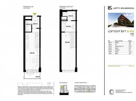 Prodej bytu, 2+1, 64 m²