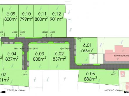 Prodej - pozemek pro bydlení, 748 m²