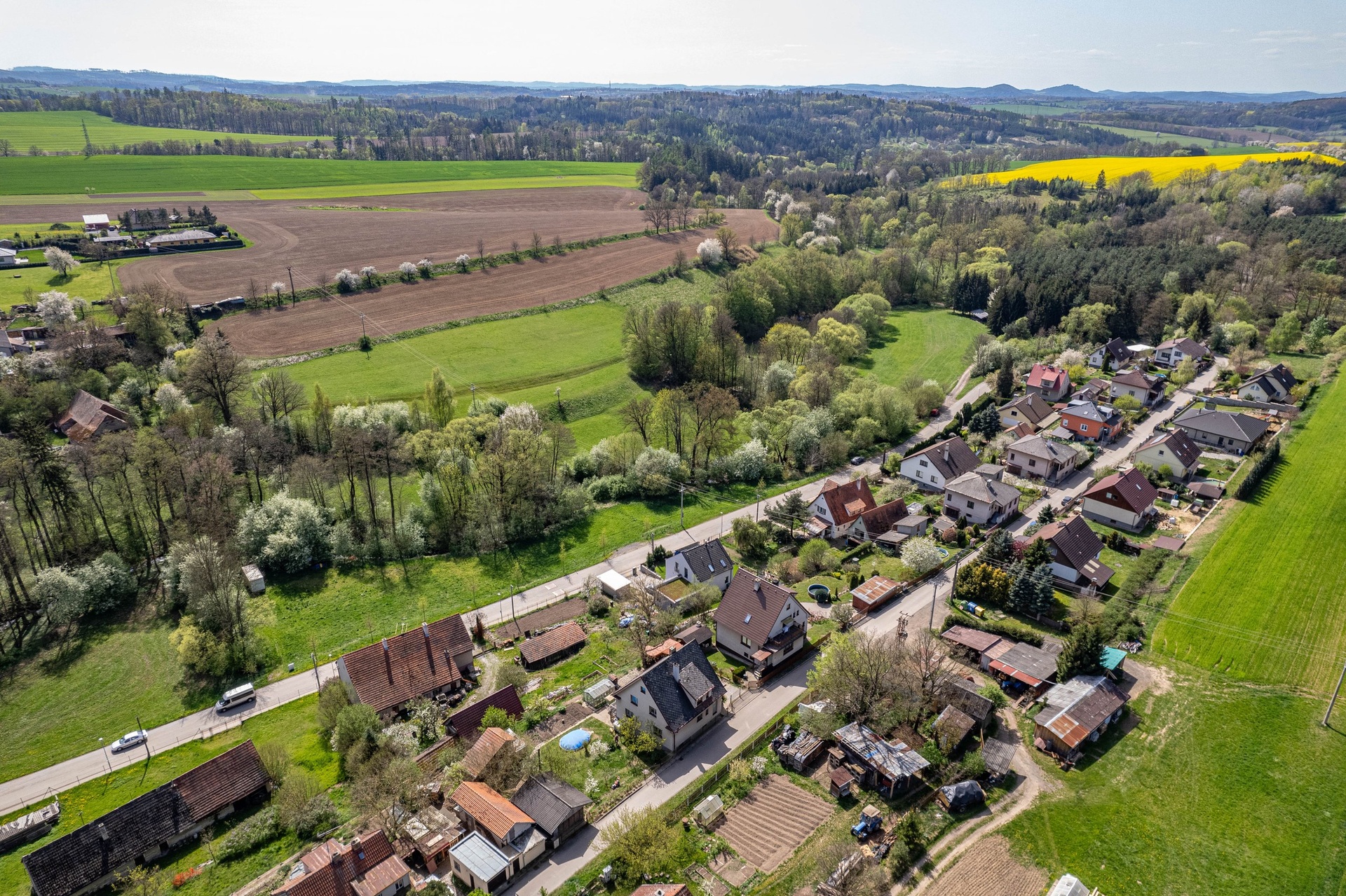 Prodej pozemku pro bydlení, 781 m2 - Petroupim, okr. Benešov