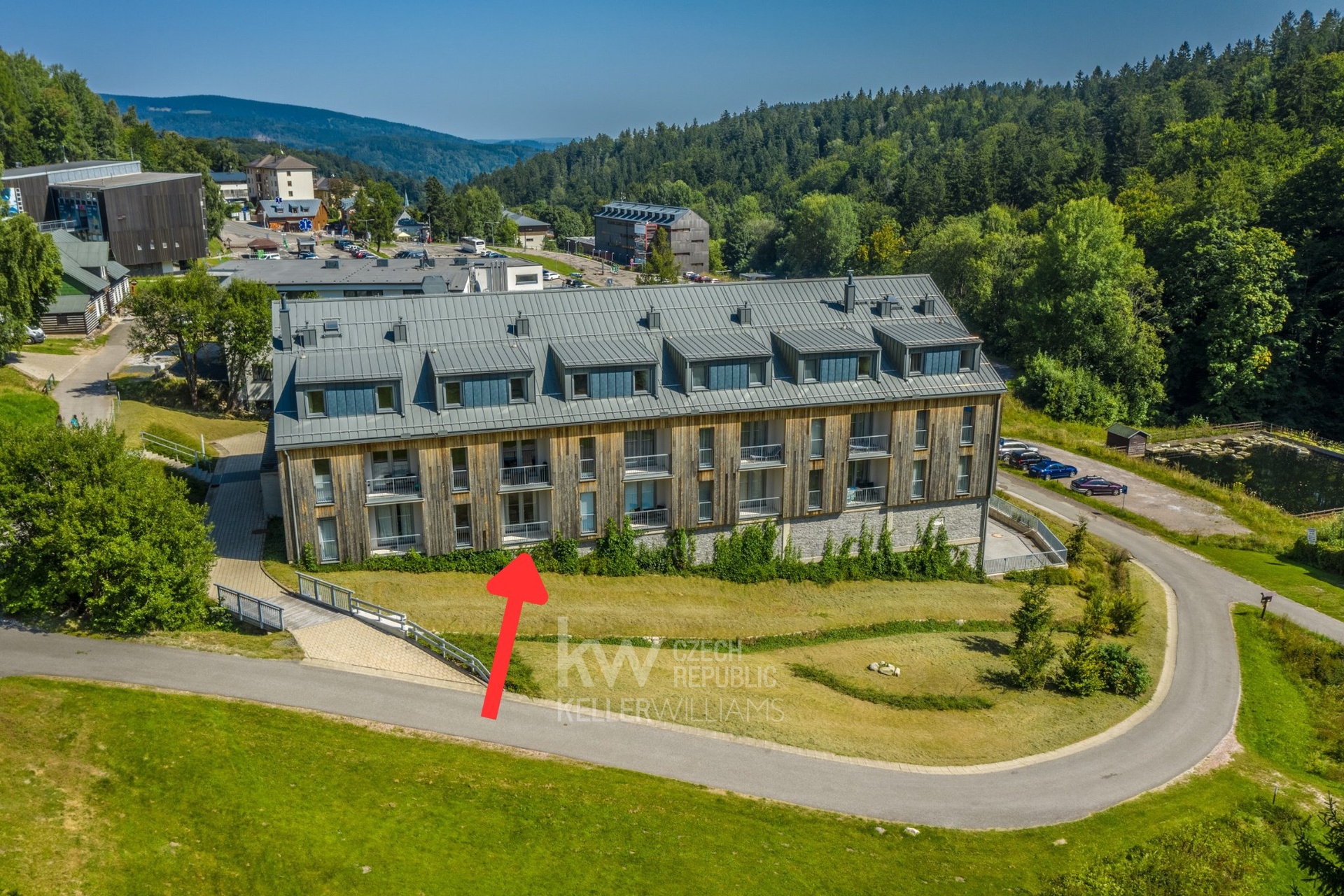 Umístění apartmánu