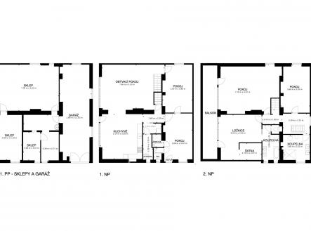 Pronájem domu/vily, 372 m²