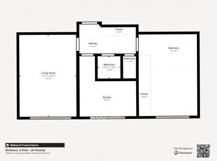 Pronájem bytu, 2+1, 55 m²