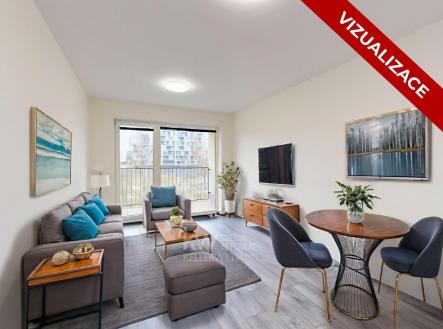 Pronájem bytu, 1+kk, 38 m²