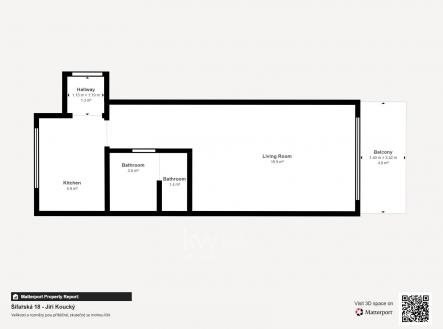 Pronájem bytu, 1+1, 38 m²