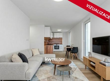 Prodej bytu, 2+kk, 47 m²