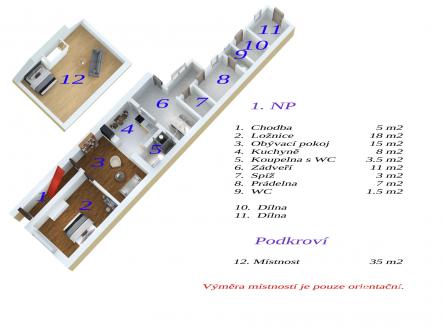Prodej domu/vily, 104 m²