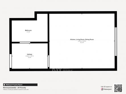 Pronájem bytu, 1+kk, 25 m²