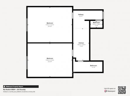 Pronájem bytu, 2+1, 65 m²