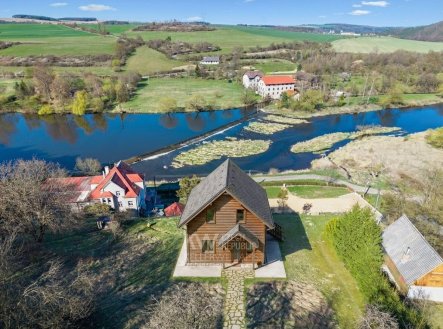 Prodej stavebního pozemku 1 525 m² s výhledem na Berounku, Kladruby - Hřešihlavy