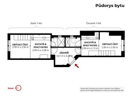 Prodej bytu, 1+1, 38 m²
