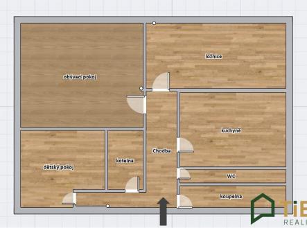 Prodej bytu, 3+1, 71 m²