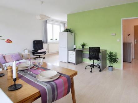 Pronájem bytu, 1+kk, 38 m²