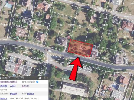 Prodej pozemku pro bydlení, 597 m²