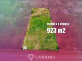 Prodej pozemku pro komerční výstavbu, 923 m²
