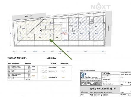 Prodej bytu, 3+kk, 60 m²