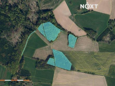 Prodej pozemku, les, 41 070 m²