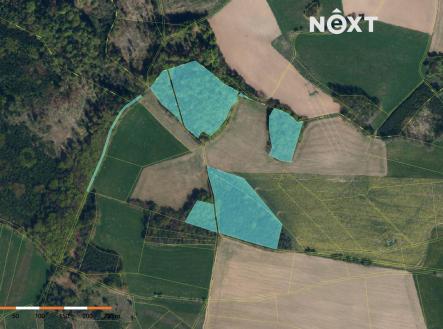 Prodej pozemku, les, 41 070 m²