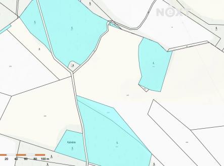 Prodej pozemku, les, 41 070 m²