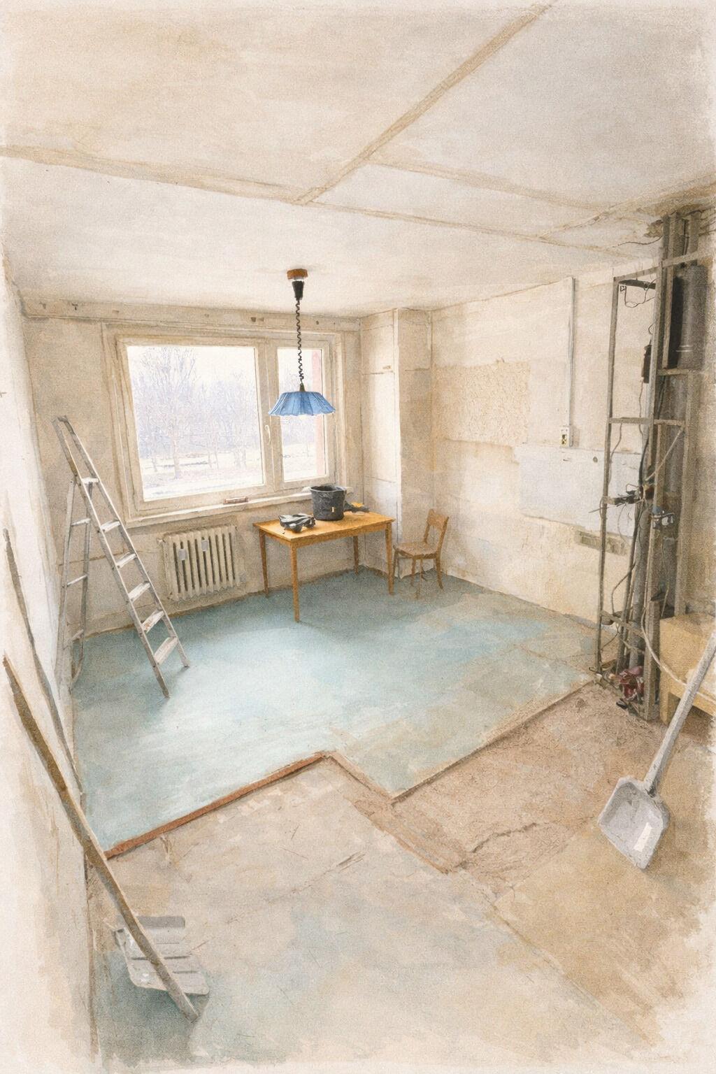 Byt 1+1 k rekonstrukci v Jeseníku!