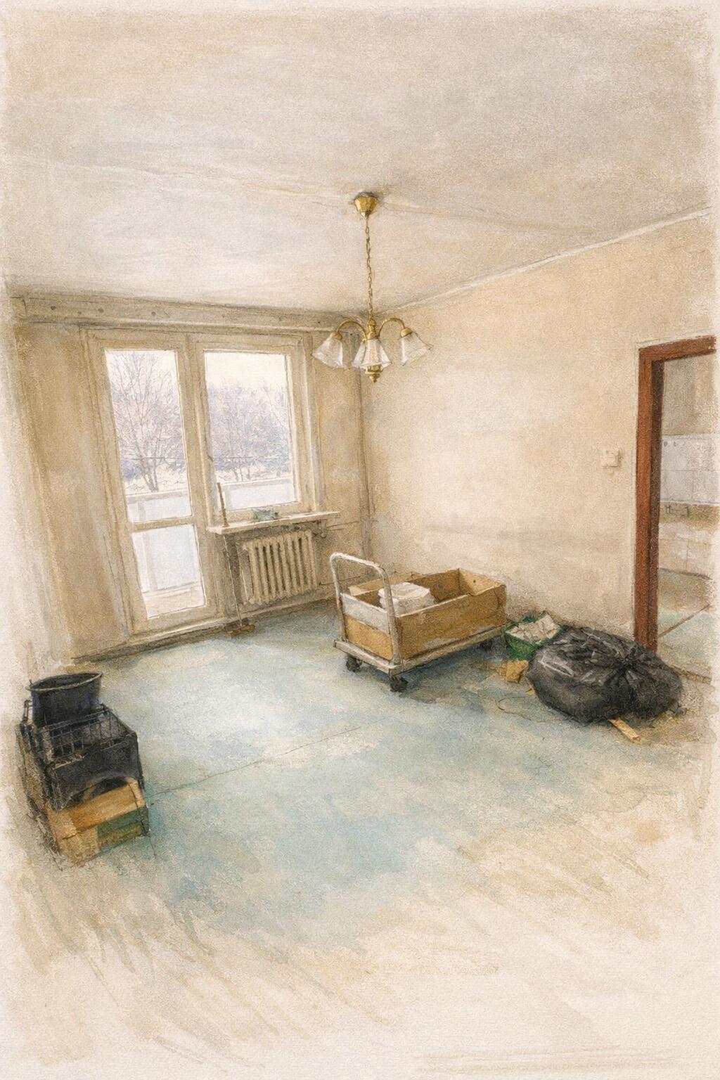 Byt 1+1 k rekonstrukci v Jeseníku!