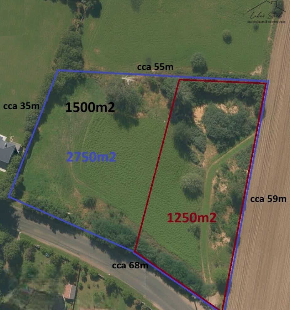 Stavební pozemek s výhledem a výbornou dostupností do Prahy i Rakovníka