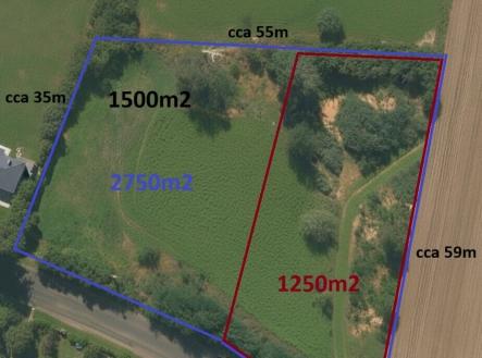 Prodej pozemku pro bydlení, 2 750 m²