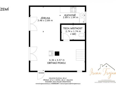 Prodej chaty/rekreačního objektu, 85 m²