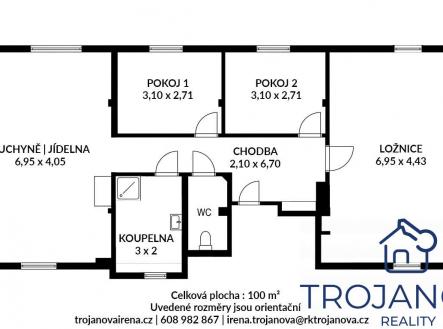 Prodej nájemního domu, 306 m²