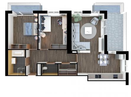 Prodej bytu, 3+kk, 93 m²