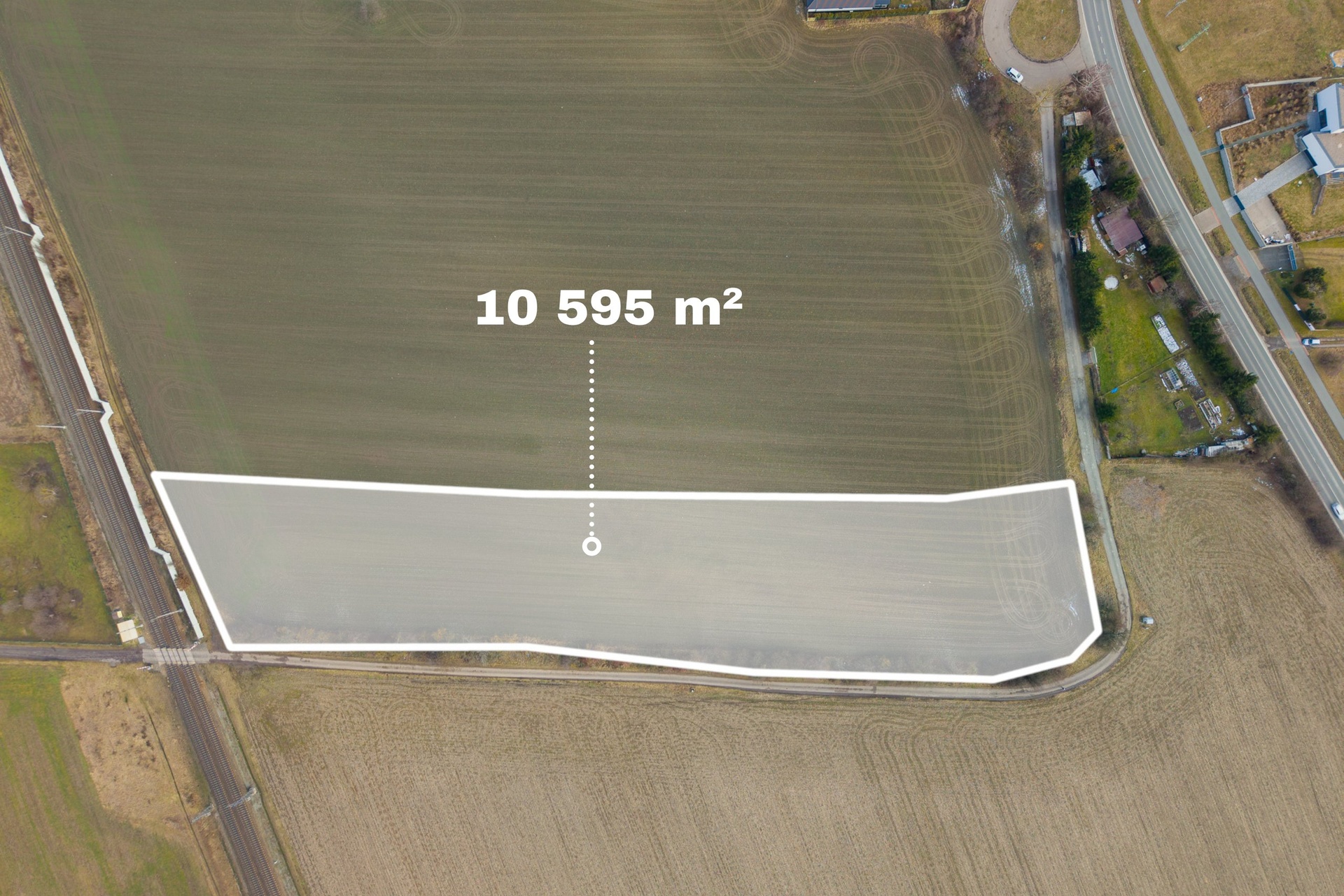 pozemek metry