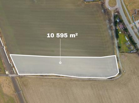 Prodej pozemku, zemědělská půda, 10 595 m²