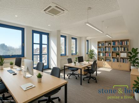 Pronájem kanceláře, 128 m²