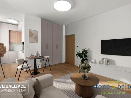 Prodej bytu, 2+kk, 59 m²