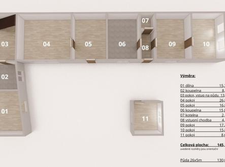 Prodej domu/vily, 180 m²