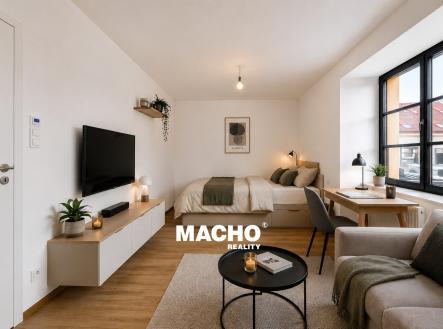 Pronájem bytu, 1+kk, 26 m²