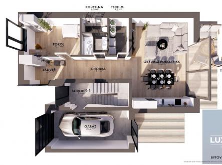 Prodej bytu, 2+kk, 78 m²