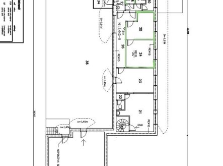 Pronájem kanceláře, 28 m²