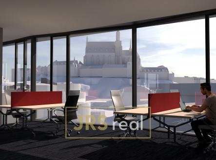 Pronájem kanceláře, 1 500 m²