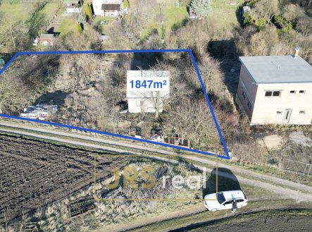 Zahrada 1 847 m² - Brno - Dvorska