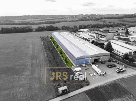 Pronájem výrobně-skladovací haly 2 636 m², Zakřany