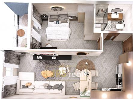 Prodej bytu, 2+kk, 59 m²